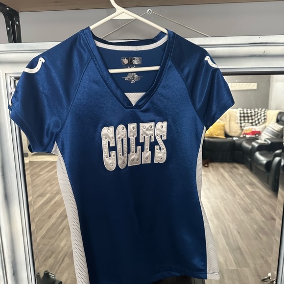 Women Colts Jersey in good preowned condition. No snags or rips. - Picture 1 of 2